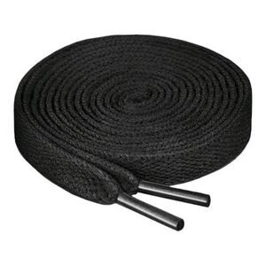 53" Solid Black Flat Shoelaces Strings Boots Canvas Sneakers Athletic Shoes NWT
